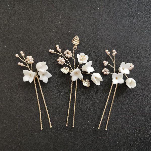 hair clips & barrettes slbridal handmade ceram flower crystal pearls alloy leaf bridal pin set wedding sticker accessories women jewelry, Golden;silver
hair clips & barrettes slbridal handmade ceram flower crystal pearls alloy leaf bridal pin set wedding sticker accessories women jewelry, Golden;silver