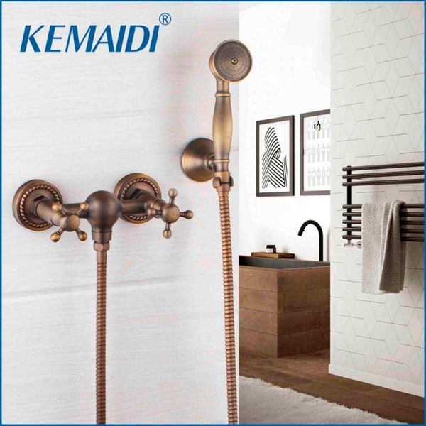 bathroom bath wall mounted hand held antique brass shower head kit faucet sets mixer tap
bathroom bath wall mounted hand held antique brass shower head kit faucet sets mixer tap