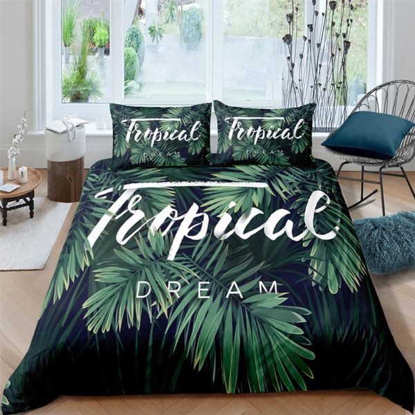 bedding sets 3d printed set tropical plants duvet cover with pillowcase polyester bedclothes twin full king double sizes
bedding sets 3d printed set tropical plants duvet cover with pillowcase polyester bedclothes twin full king double sizes