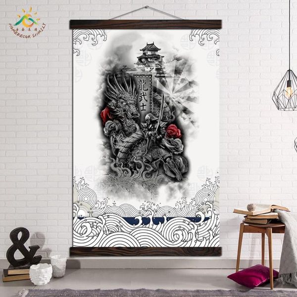 wall art prints and posters modern frame canvas painting pictures for home decoration samurai dragon tattoo paintings
wall art prints and posters modern frame canvas painting pictures for home decoration samurai dragon tattoo paintings