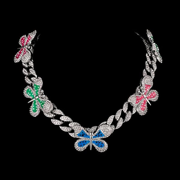 chokers hip hop jewelry iced out butterfly cuban choker miami curb link chain bling full cz stones rapper punk gift rhinestones paved, Golden;silver
chokers hip hop jewelry iced out butterfly cuban choker miami curb link chain bling full cz stones rapper punk gift rhinestones paved, Golden;silver