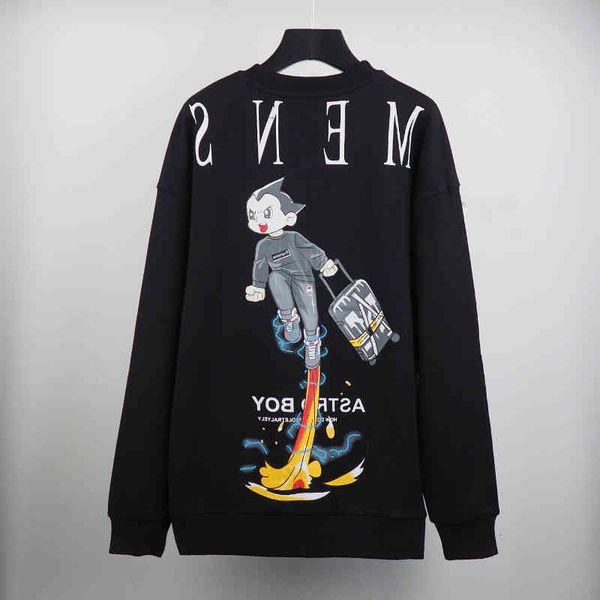 boy astro white ow off co branded cartoon printed sup crew neck sweater fashion couple sports top, Black
boy astro white ow off co branded cartoon printed sup crew neck sweater fashion couple sports top, Black