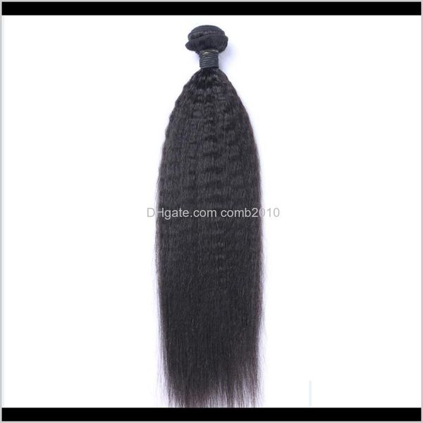 malaysian virgin human hair yaki kinky straight unprocessed remy hair weaves double wefts 100g/bundle 1bundle/lot can be dyed bleached dpabi, Black
malaysian virgin human hair yaki kinky straight unprocessed remy hair weaves double wefts 100g/bundle 1bundle/lot can be dyed bleached dpabi, Black