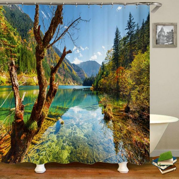 shower curtains bathroom natural forest primeval tree scenery bath waterproof 3d printing with hooks washable cloth
shower curtains bathroom natural forest primeval tree scenery bath waterproof 3d printing with hooks washable cloth