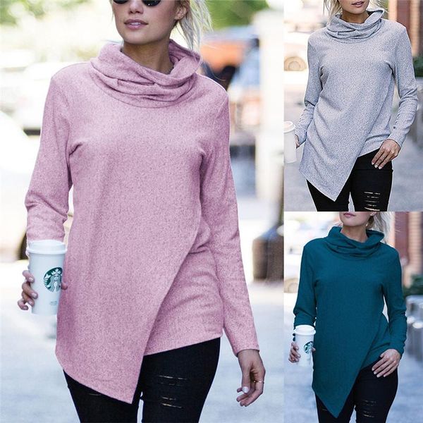women's hoodies & sweatshirts ymwmhu 2021 arrival women sweatshirt long sleeve turtleneck winter hoodie loose fit clothes solid casual, Black
women's hoodies & sweatshirts ymwmhu 2021 arrival women sweatshirt long sleeve turtleneck winter hoodie loose fit clothes solid casual, Black