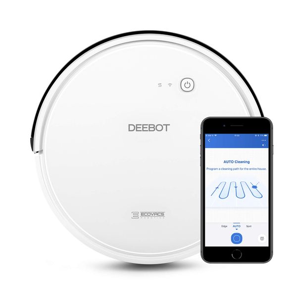 ecovacs deebot 600 multi-mode wi-fi connected robotic vacuum cleaner (white)
ecovacs deebot 600 multi-mode wi-fi connected robotic vacuum cleaner (white)