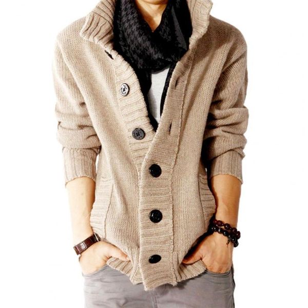 men's sweaters thicken men cardigan sweater stand collar two side pockets buttons closure solid color autumn winter ladies knitwear coa, White;black
men's sweaters thicken men cardigan sweater stand collar two side pockets buttons closure solid color autumn winter ladies knitwear coa, White;black