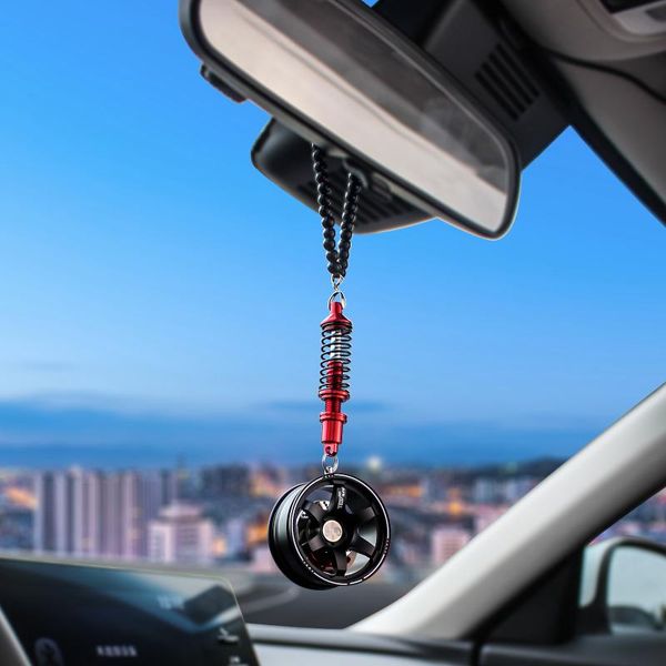 interior decorations car mirror pendant decoration aluminum wheel with absorber ornament hanging accessories
interior decorations car mirror pendant decoration aluminum wheel with absorber ornament hanging accessories