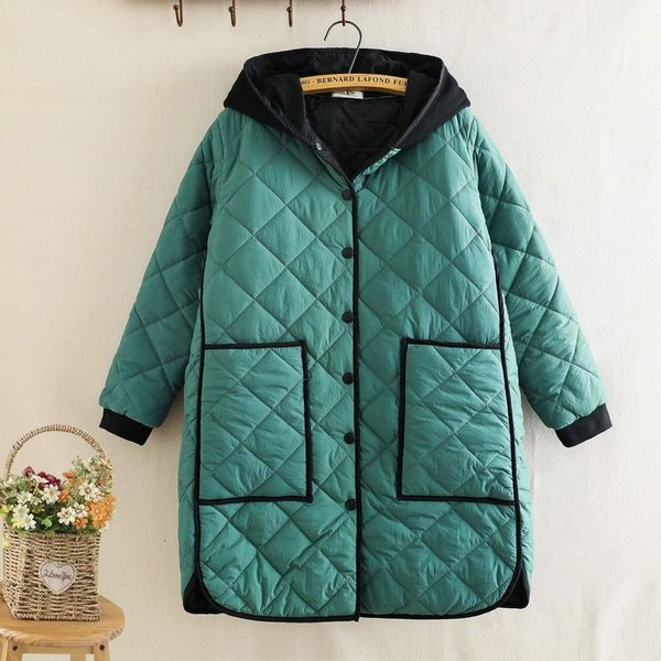 coats Arrival Winter Fashion Women Loose Hooded Long Parka All-matched Casual Single Breasted Cotton Padded Jacket Big Size M488 E1jj, Black
coats Arrival Winter Fashion Women Loose Hooded Long Parka All-matched Casual Single Breasted Cotton Padded Jacket Big Size M488 E1jj, Black