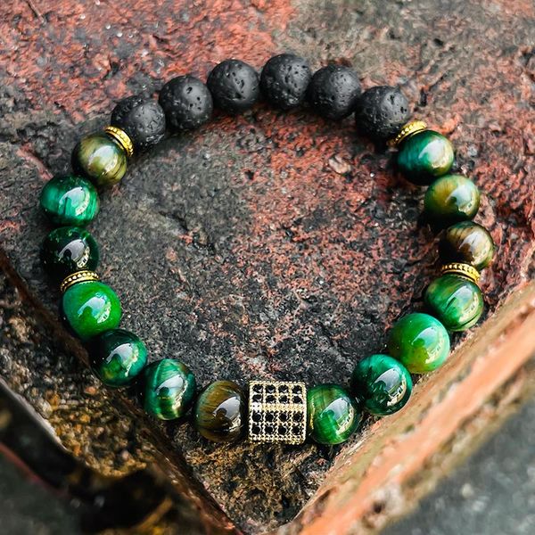 beaded, strands momiji natural stone bracelets for men women 8mm round green malachite black lava beads strand couple bracelet wholesale
beaded, strands momiji natural stone bracelets for men women 8mm round green malachite black lava beads strand couple bracelet wholesale
