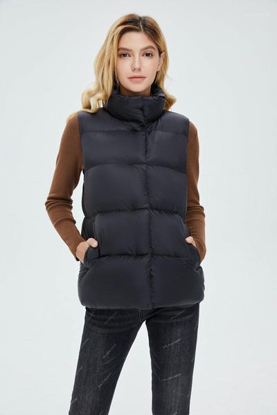 women's down & parkas 90 korean vest short bread suit white duck casual loose fashion coat trend, Black
women's down & parkas 90 korean vest short bread suit white duck casual loose fashion coat trend, Black