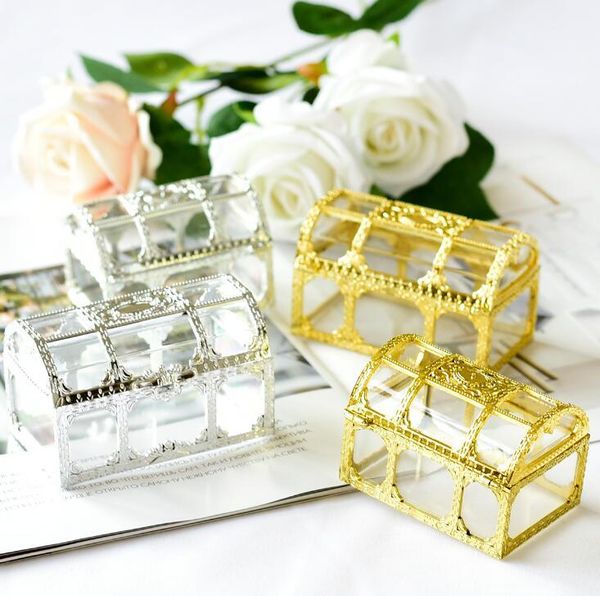 gift wrap gold treasure chest candy box wedding favor mini boxes food grade plastic transparent jewelry storage case
gift wrap gold treasure chest candy box wedding favor mini boxes food grade plastic transparent jewelry storage case