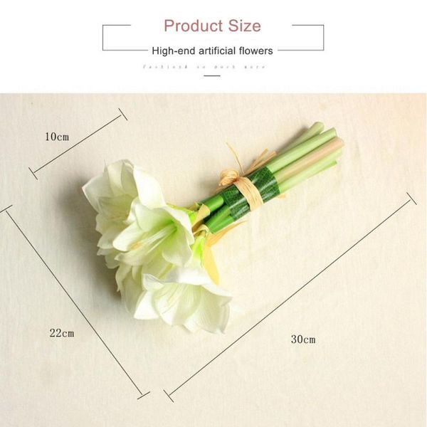 decorative flowers & wreaths real touch pu bush lily wedding bridal bouquet fake orchid artificial flower hand felt clivia miniata
decorative flowers & wreaths real touch pu bush lily wedding bridal bouquet fake orchid artificial flower hand felt clivia miniata