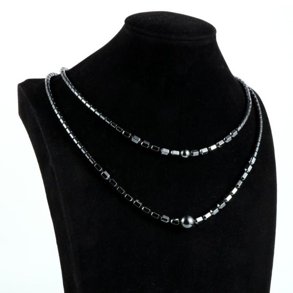 layers black hematite beaded necklace men women energy natural stone round pendant charm necklaces vintage jewelry, Silver
layers black hematite beaded necklace men women energy natural stone round pendant charm necklaces vintage jewelry, Silver