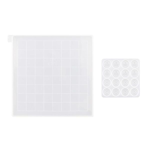 craft tools 2pcs checkerboard game nonstick soft silicone home smooth chess board piece mold kit diy crafts epoxy casting gift translucent
craft tools 2pcs checkerboard game nonstick soft silicone home smooth chess board piece mold kit diy crafts epoxy casting gift translucent