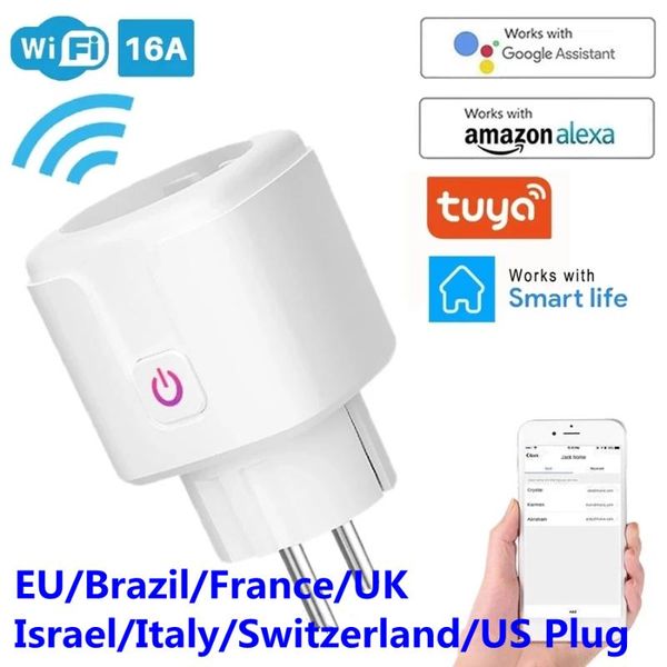 smart power plugs wifi plug 16a eu uk adapter wireless remote voice control energy monitor outlet timer socket for alexa google home
smart power plugs wifi plug 16a eu uk adapter wireless remote voice control energy monitor outlet timer socket for alexa google home