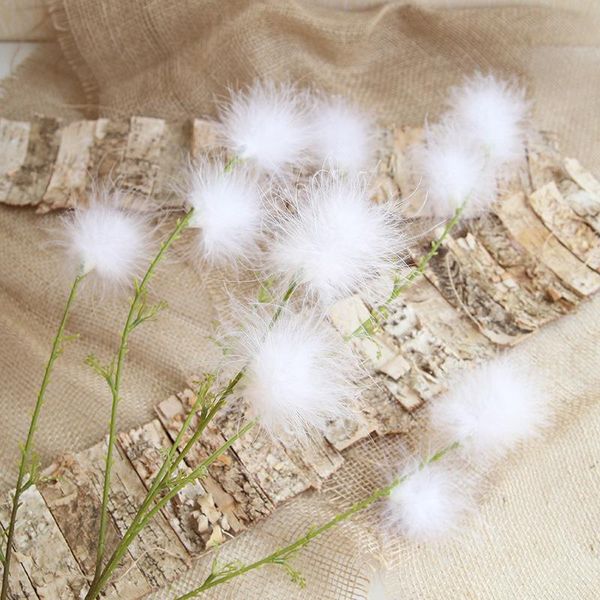 wedding style 6 fork 11 head small fresh feather road guide flower wall ceiling simulation flowers decorative & wreaths
wedding style 6 fork 11 head small fresh feather road guide flower wall ceiling simulation flowers decorative & wreaths