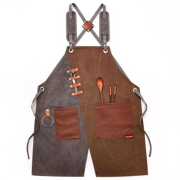 durable goods heavy duty canvas work apron with tool pockets cross-back straps adjustable for woodworking painting aprons
durable goods heavy duty canvas work apron with tool pockets cross-back straps adjustable for woodworking painting aprons
