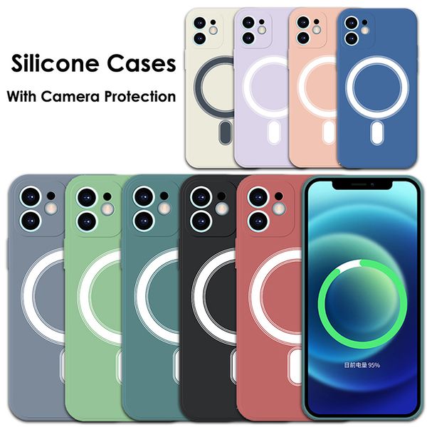 magnetic liquid silicone shell for iphone 11 12 pro max mini xs xr x se 2020 8 7 magesafe macsafe shockproof case back cover
magnetic liquid silicone shell for iphone 11 12 pro max mini xs xr x se 2020 8 7 magesafe macsafe shockproof case back cover