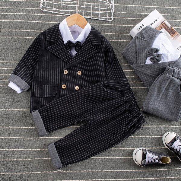 clothing sets kids childrens baby suit 3pcs/set business jacket+ solid shirt+vast pants set jacket for boys formal party 1-6 age, White
clothing sets kids childrens baby suit 3pcs/set business jacket+ solid shirt+vast pants set jacket for boys formal party 1-6 age, White
