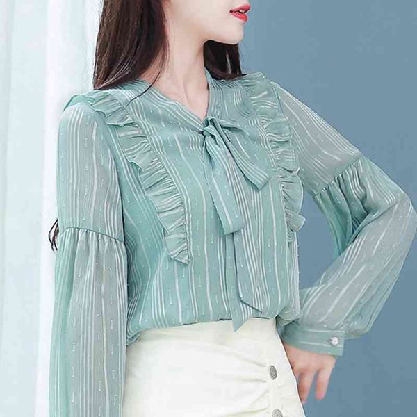 blusas mujer de moda blouse women bow v-neck striped chiffon blouse shirt women blouses long sleeve women shirts d422 210426, White
blusas mujer de moda blouse women bow v-neck striped chiffon blouse shirt women blouses long sleeve women shirts d422 210426, White