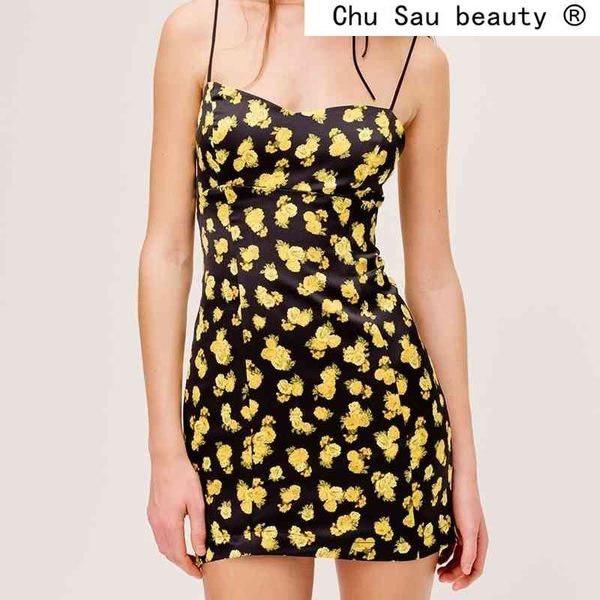 fashion women summer floral print mini sling dress ladies holiday style backless dresses female vestidos 210508, Black;gray
fashion women summer floral print mini sling dress ladies holiday style backless dresses female vestidos 210508, Black;gray