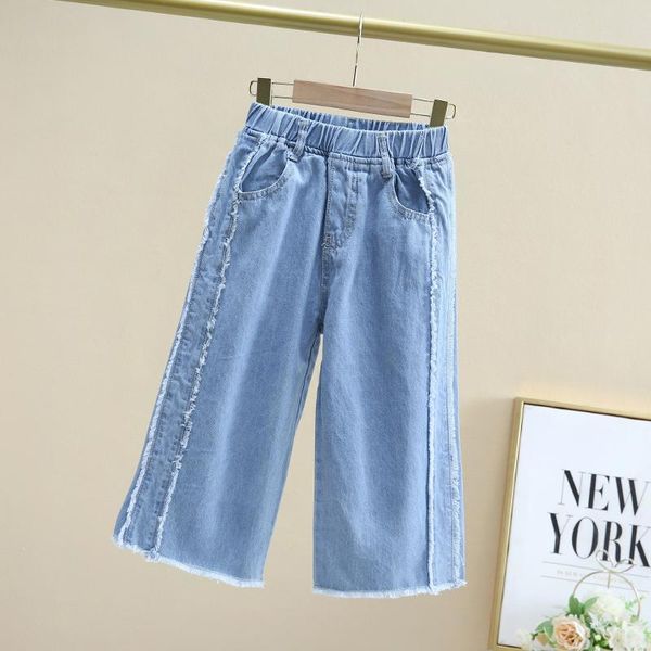 trousers girls denim wide leg pants 3-13 years old kids solid straight jeans korean casual spring and autumn children clothes, Blue
trousers girls denim wide leg pants 3-13 years old kids solid straight jeans korean casual spring and autumn children clothes, Blue