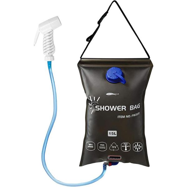 hydration packs camping shower for portable shower, 15l/3.96 gallons solar showers sports water bag
hydration packs camping shower for portable shower, 15l/3.96 gallons solar showers sports water bag