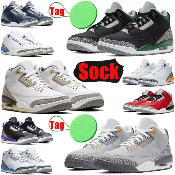 classic 3 3s mens basketball shoes jumpman racer blue white cement pine green fragment unc men trainers sports sneakers size 7-13
classic 3 3s mens basketball shoes jumpman racer blue white cement pine green fragment unc men trainers sports sneakers size 7-13