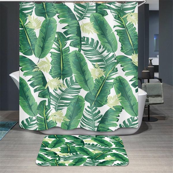 shower curtains waterproof curtain green leaves pattern polyester mould proof bathroom bath with hooks
shower curtains waterproof curtain green leaves pattern polyester mould proof bathroom bath with hooks