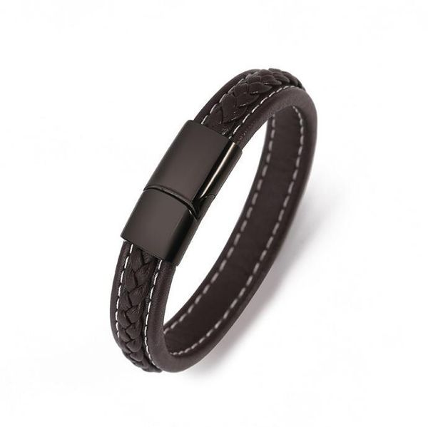 charm bracelets genuine leather bracelet&bangles men weaving punk magnetic clasp male stainless steel bangles jewelry gifts crafts, Golden;silver
charm bracelets genuine leather bracelet&bangles men weaving punk magnetic clasp male stainless steel bangles jewelry gifts crafts, Golden;silver