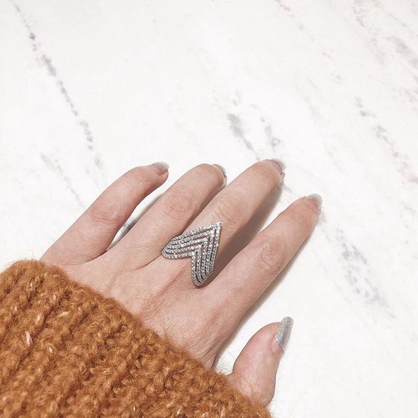 trend adjustable rings multi layer design wedding engagement party punk women's ring luxury temperament jewelry, Slivery;golden
trend adjustable rings multi layer design wedding engagement party punk women's ring luxury temperament jewelry, Slivery;golden