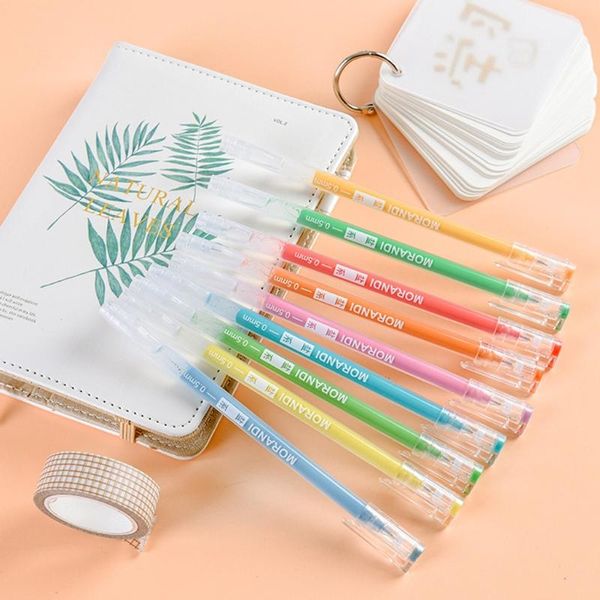 9pcs morandi gray multi color gel ink pens vintage marker liner 0.5mm ballpoint m2ec
9pcs morandi gray multi color gel ink pens vintage marker liner 0.5mm ballpoint m2ec