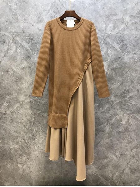 casual dresses long sweater dress 2021 autumn winter knitwear women ruffle patchwork sleeve knitted grey khaki, Black;gray
casual dresses long sweater dress 2021 autumn winter knitwear women ruffle patchwork sleeve knitted grey khaki, Black;gray