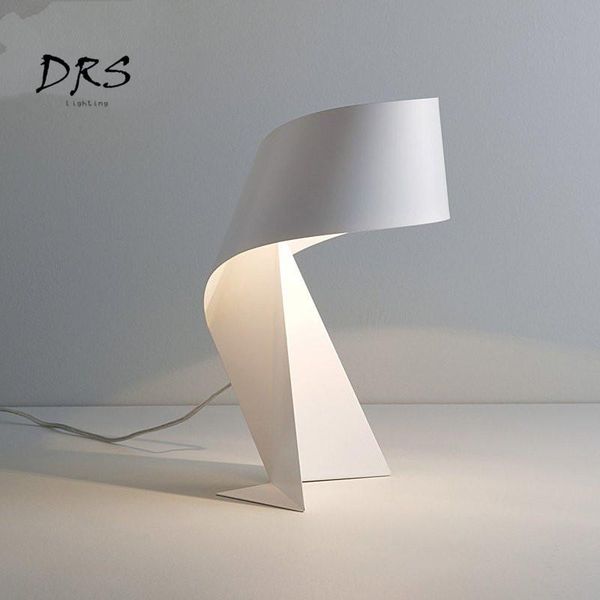 table lamps modern simple desk lamp creative black and white iron art bedroom bedside study folding paper lighting 
table lamps modern simple desk lamp creative black and white iron art bedroom bedside study folding paper lighting