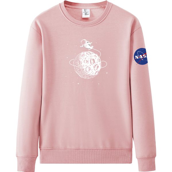 2021 nasa long sleeve autumn and winter pullover men women hoodies sweatshirts plus size 207-13, Black
2021 nasa long sleeve autumn and winter pullover men women hoodies sweatshirts plus size 207-13, Black