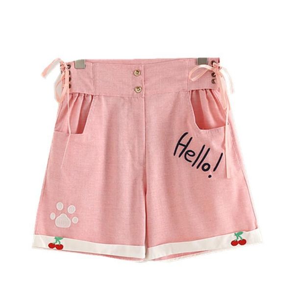 women's shorts mori japanese harajuku womens elastic waist students girls short, White;black
women's shorts mori japanese harajuku womens elastic waist students girls short, White;black