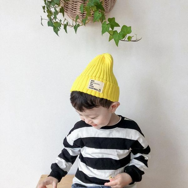 caps & hats focusnorm 4 colors kids girls boys knit beanie solid with letter warm outfits autumn winter, Yellow
caps & hats focusnorm 4 colors kids girls boys knit beanie solid with letter warm outfits autumn winter, Yellow
