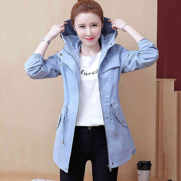 women's trench coats korean windbreak jacket, embroidered student hoodie, spring and autumn leisure long coat, raincoat in, Tan;black
women's trench coats korean windbreak jacket, embroidered student hoodie, spring and autumn leisure long coat, raincoat in, Tan;black