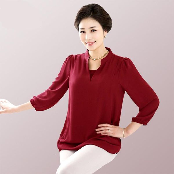 women's blouses & shirts 2021 summer plus size clothing large 5xl 6xl lady 3/4 sleeve loose chiffon blouse big for female, White
women's blouses & shirts 2021 summer plus size clothing large 5xl 6xl lady 3/4 sleeve loose chiffon blouse big for female, White
