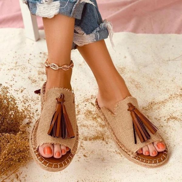 summer flat solid color plus size tassel open-toe sandals outdoor hard-wearing slippers female fashion light weight flip flops, Black
summer flat solid color plus size tassel open-toe sandals outdoor hard-wearing slippers female fashion light weight flip flops, Black