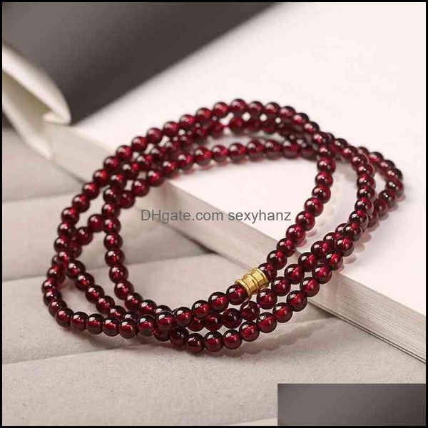 link, chain bracelets jewelry womens wine garnet bracelet 999 thousand gold transfer beads three circle hand string small waist drop deliver, Black
link, chain bracelets jewelry womens wine garnet bracelet 999 thousand gold transfer beads three circle hand string small waist drop deliver, Black