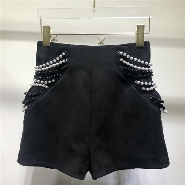 spring arrivals solid color high waist beading tassel decoration elastic wide legs shorts mz550 210525, White;black
spring arrivals solid color high waist beading tassel decoration elastic wide legs shorts mz550 210525, White;black