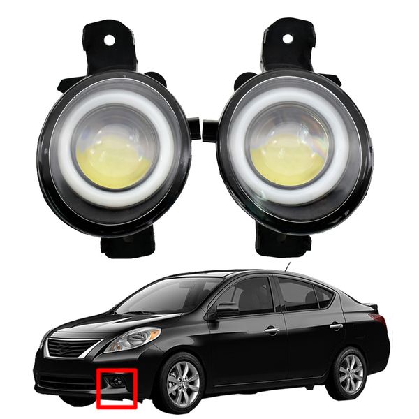 led drl styling lens angel eye car accessories headlights fog light for nissan versa 2012-2019
led drl styling lens angel eye car accessories headlights fog light for nissan versa 2012-2019