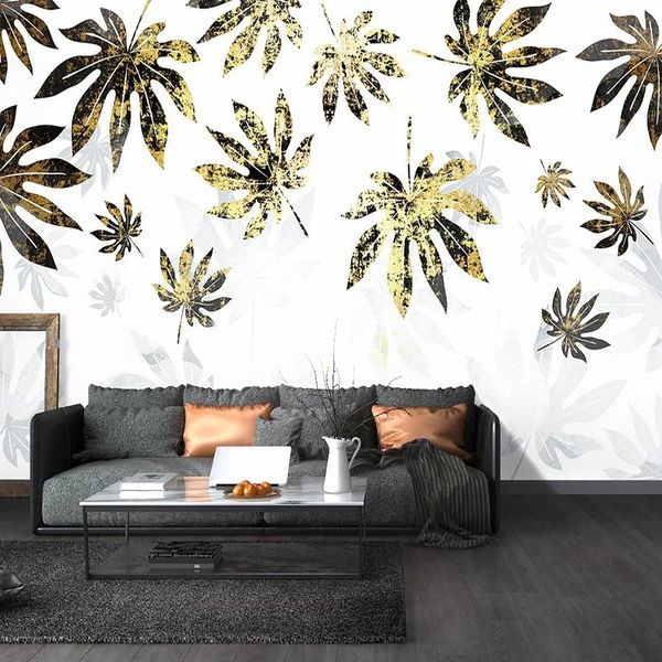 wallpapers custom modern art bedroom large murals wallpaper golden leaves painting background decor wall coverings papel de parede 3d sala
wallpapers custom modern art bedroom large murals wallpaper golden leaves painting background decor wall coverings papel de parede 3d sala