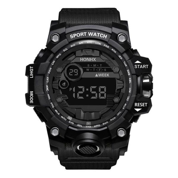 wristwatches honhx luxury men's watch digital led date sport outdoor electronic clock relogio masculino, Slivery;brown
wristwatches honhx luxury men's watch digital led date sport outdoor electronic clock relogio masculino, Slivery;brown