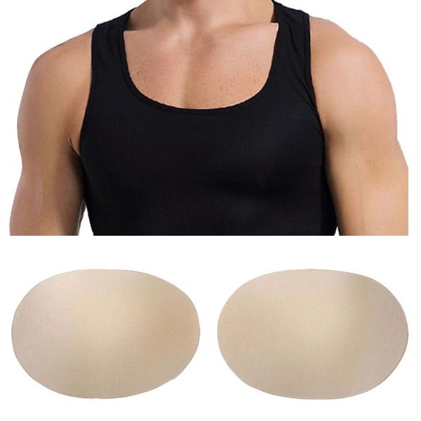 men's body shapers tiaobug 1 pair khaki self-adhesive invisible soft protection men fake muscle chest pads enhancers male shaper foam s, Black;brown
men's body shapers tiaobug 1 pair khaki self-adhesive invisible soft protection men fake muscle chest pads enhancers male shaper foam s, Black;brown