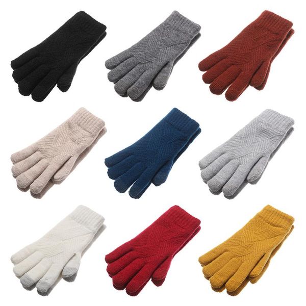 cycling gloves 2021 woolen touch screen mittens winter warm thick men women driving cute full finger knitted outdoor, Black
cycling gloves 2021 woolen touch screen mittens winter warm thick men women driving cute full finger knitted outdoor, Black