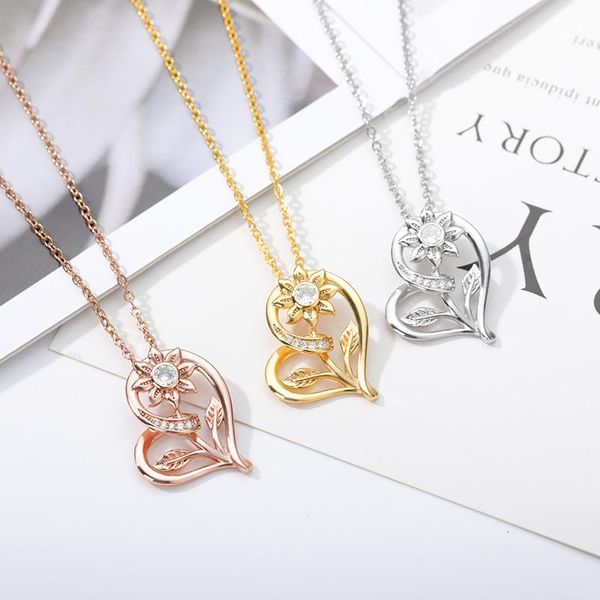 romantic heart with daisy flower necklaces for women stainless steel long chain crystal necklace maid of honor gift pendant, Silver
romantic heart with daisy flower necklaces for women stainless steel long chain crystal necklace maid of honor gift pendant, Silver