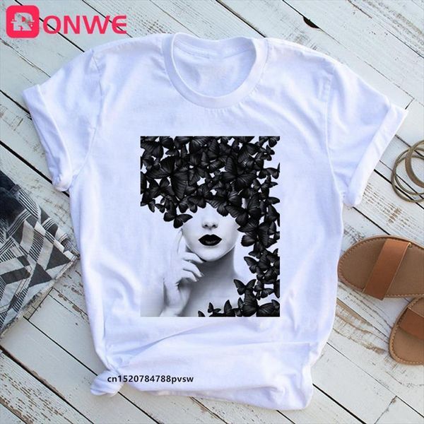 and women flower butterfly mens t shirt lady girl harajuku casual white female clothes drop, White;black
and women flower butterfly mens t shirt lady girl harajuku casual white female clothes drop, White;black